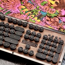 AZIO I.Z.O メカニカルテンキー 赤 AZIO IZO 80% Bluetoothメカニカルキーボード - 赤軸 - 4色展開