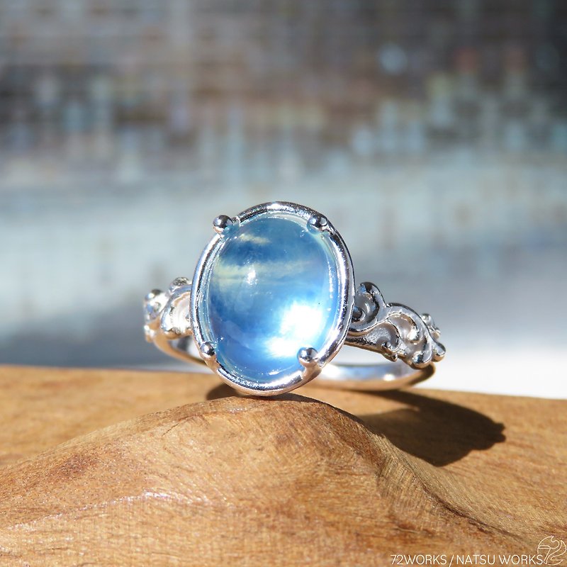アクアマリン リング / Aquamarine Ring 0 - リング - 宝石 ブルー