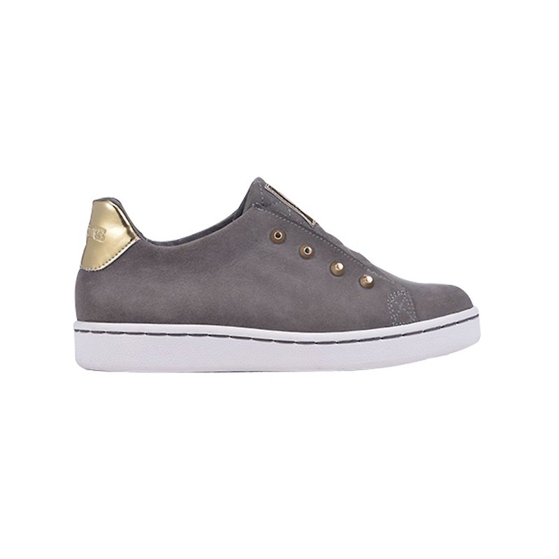 AVERY(Child) - Women's Running Shoes - Genuine Leather Gray