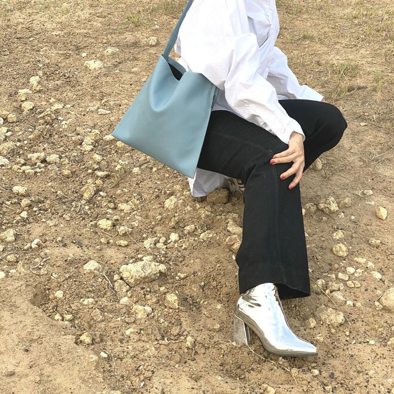 人造皮革 其他 藍色 - RUST BRAND / HOBO MEDIUM - SKY BLUE