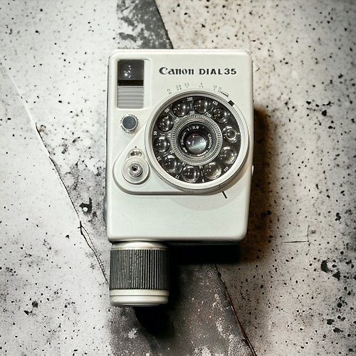 火星小王子 135底片 Canon Dial35 佳能 半格 金屬機身 底片相機 整體七成新