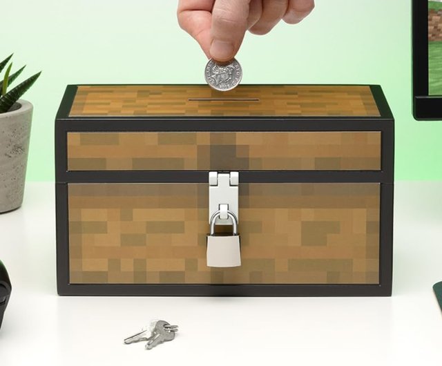 Paladone】Minecraftチェスト貯金箱 - ショップ Paladone UK