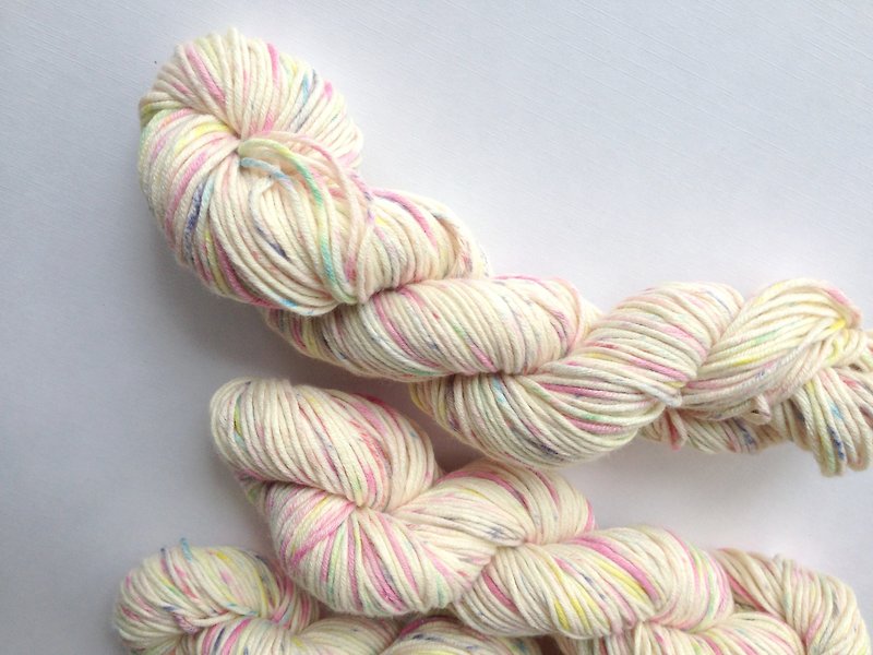 Hand-dyed organic cotton - Pastel - Knitting, Embroidery, Felted Wool & Sewing - Cotton & Hemp Transparent