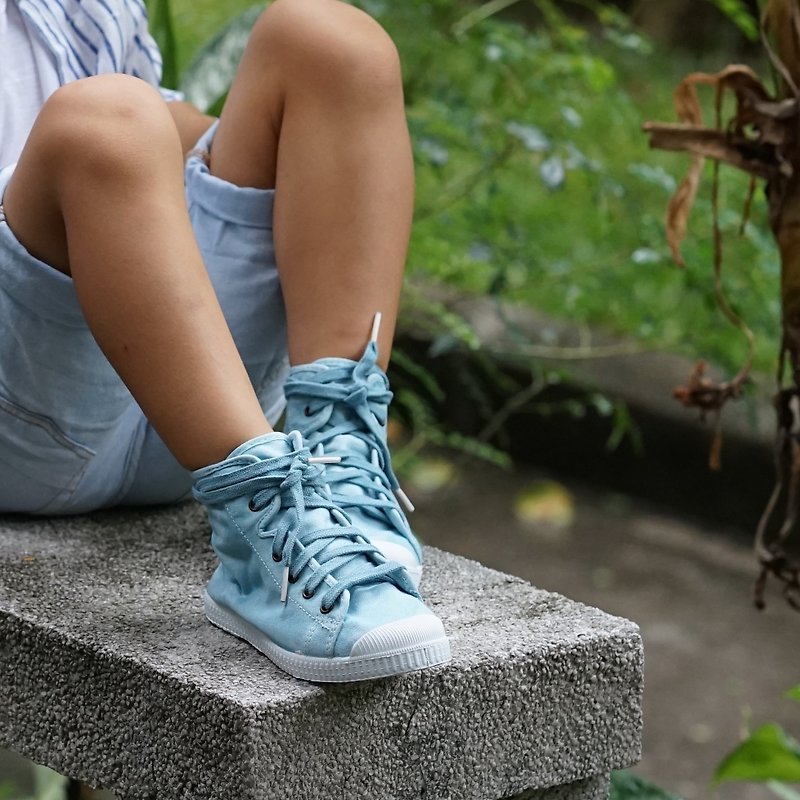 CIENTA Canvas Shoes 61777 72 - รองเท้าเด็ก - ผ้าฝ้าย/ผ้าลินิน สีน้ำเงิน