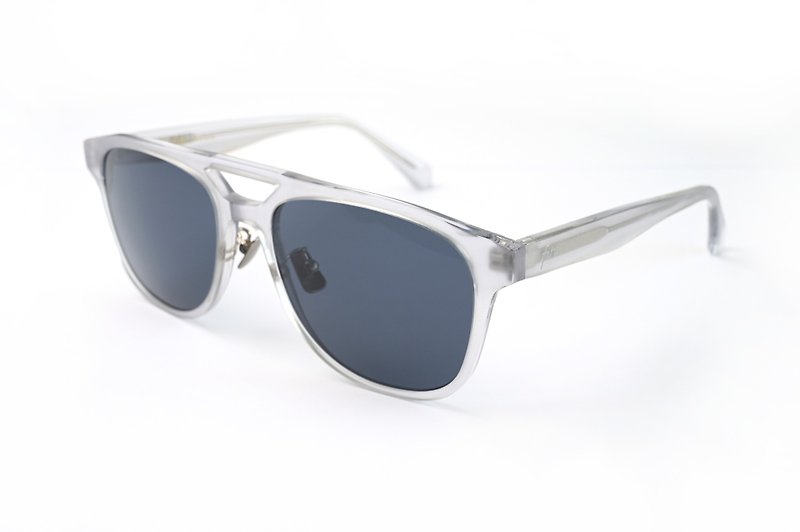 FITU | Daniel - Clear Grey | Ultralight Acetate Sunglasses