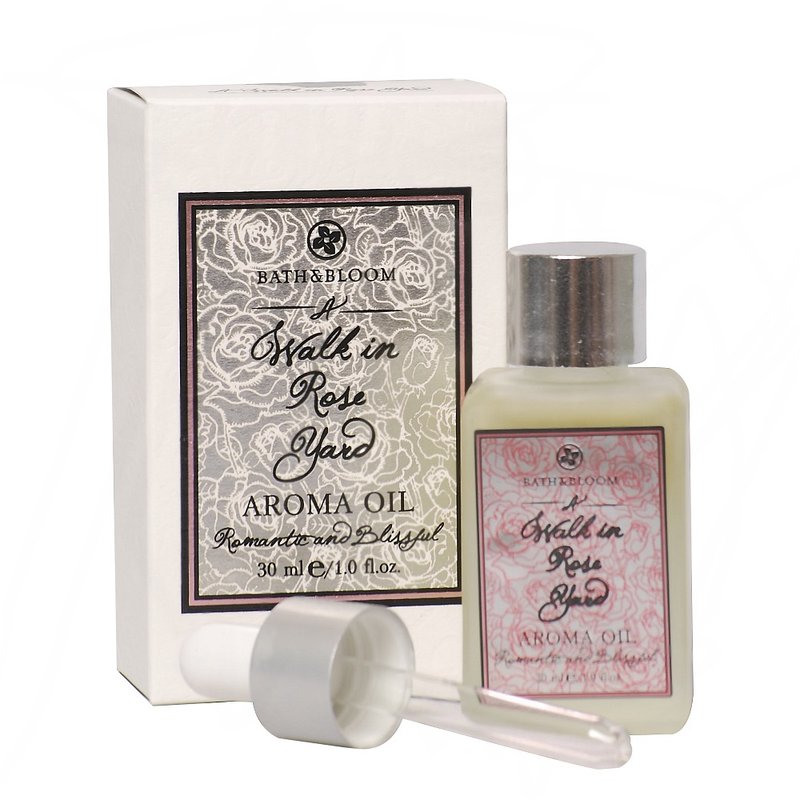 【Bath & Bloom】Walking Rose Garden Fragrance Oil 30ml - Essences & Ampoules - Plastic 