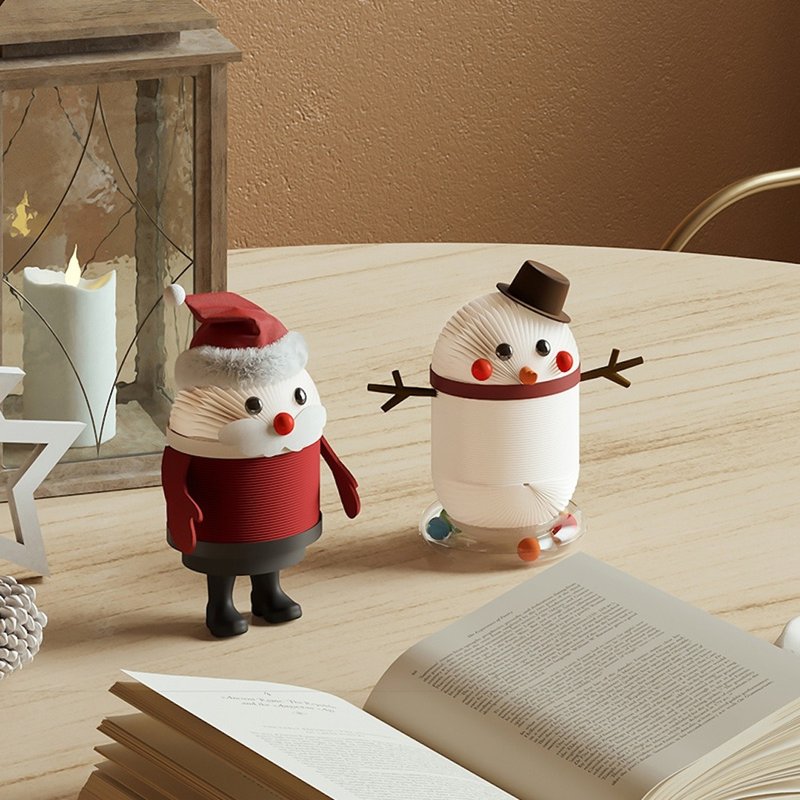 聖誕童話搖搖小夥伴 聖誕雪人 - 擺飾/家飾品 - 紙 白色