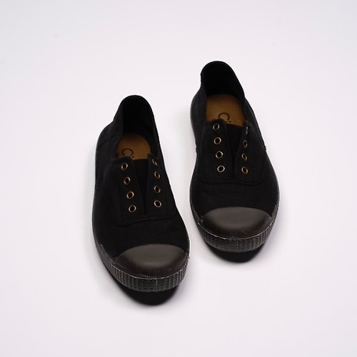 CIENTA 西班牙帆布鞋 西班牙帆布鞋 CIENTA U70997 01 黑色 黑底 經典布料 大人