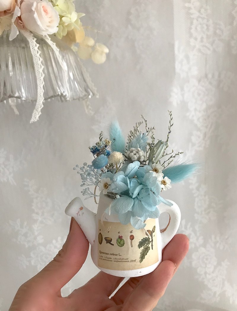 Masako Mini Shower Dry Flower Eternal Flower Small Pot Flower Gift - Dried Flowers & Bouquets - Plants & Flowers 