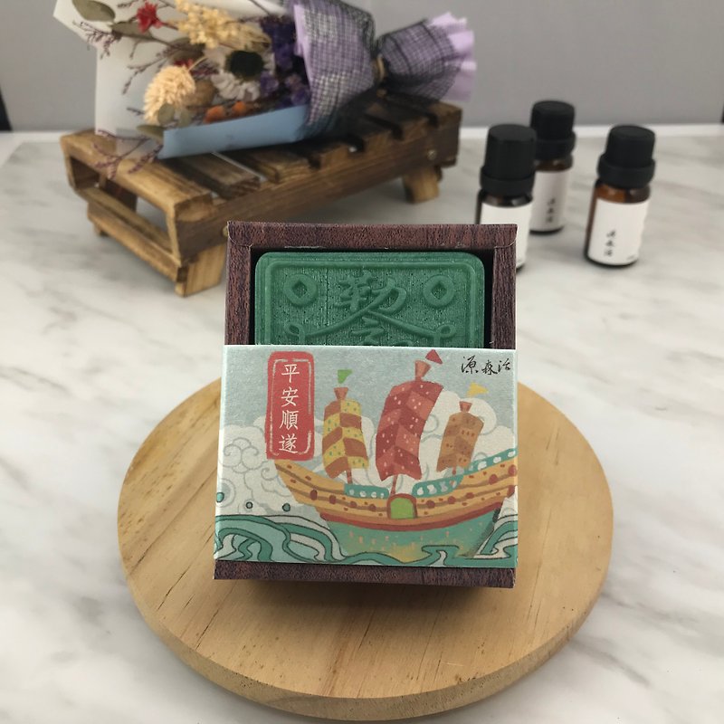 Yuansen Living Fortune Soap Series-Buy 2 Get 1 Free for Safe and Smooth Fortune Soap - สบู่ - วัสดุอื่นๆ สีเขียว