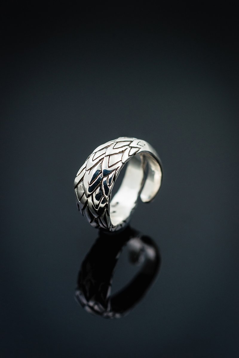 -Hidden-Narrow version / Ring - Couples' Rings - Sterling Silver 