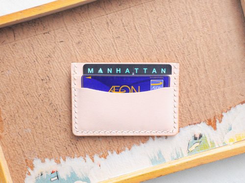 港產皮革｜Leatherism Handmade Products 4+1雙面咭套 皮革材料包 免費刻名 名片夾 義大利 植鞣 皮革DIY