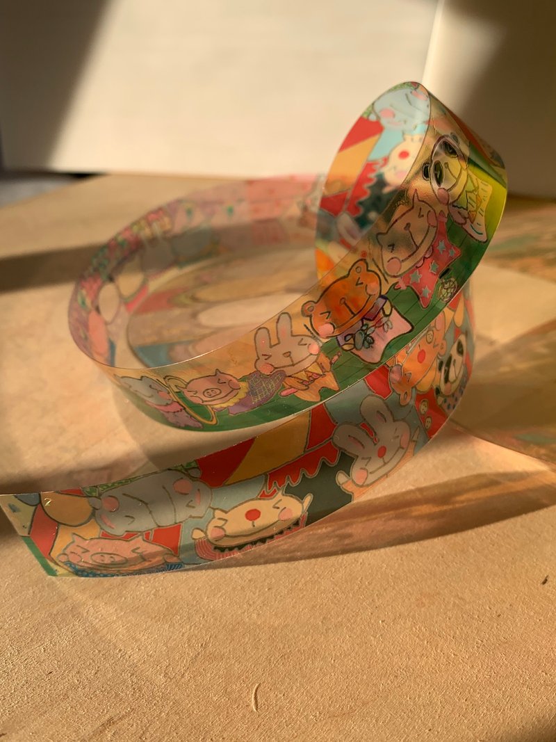 Circus PET Tape with Tracing Paper - มาสกิ้งเทป - กระดาษ 