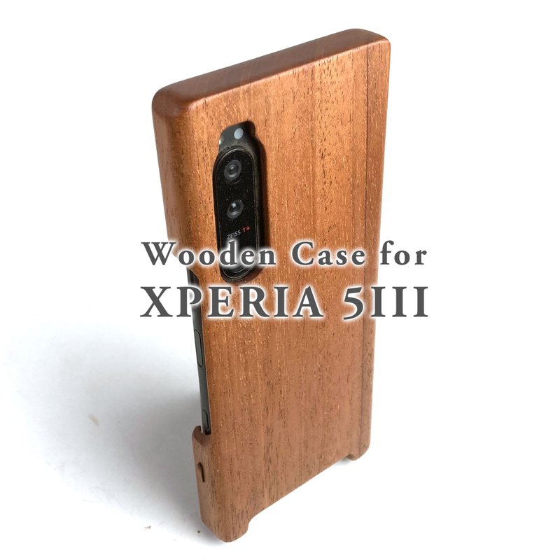 [Made to order] Achievements and secure support XPERIA 5iii (mark3) dedicated custom wooden case - เคส/ซองมือถือ - ไม้ 