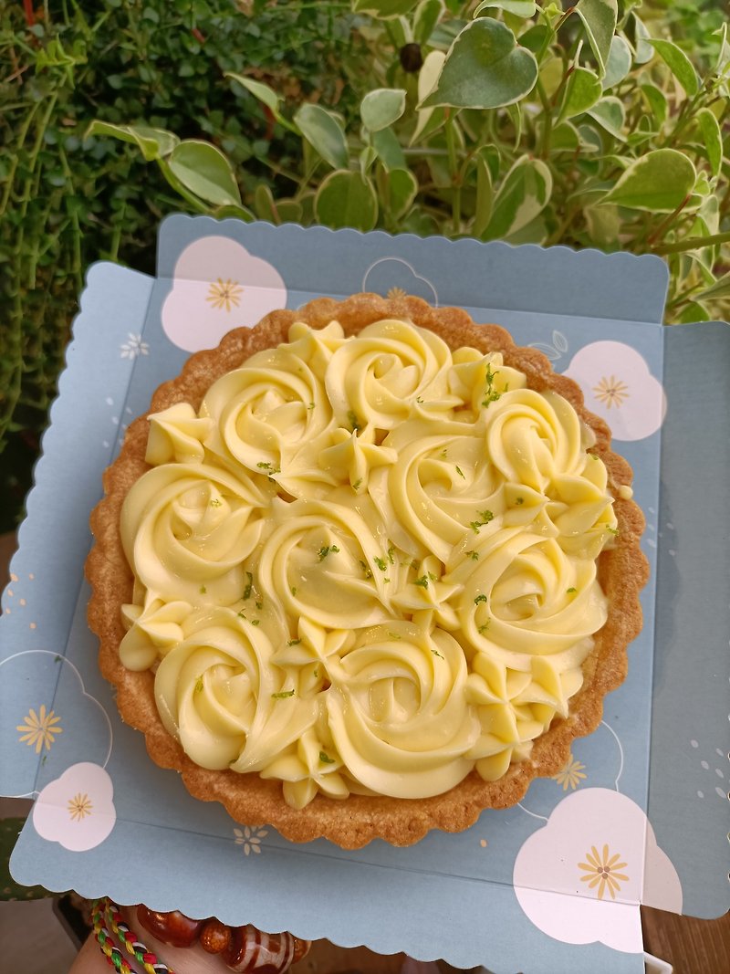 Blossom Lemon Tart (6 inches) - Cake & Desserts - Fresh Ingredients 