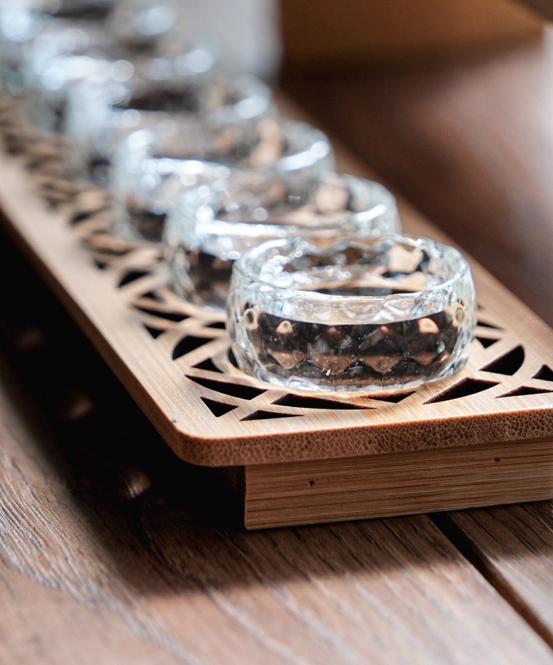 七孔盤 不含燈粒或水杯 - 其他 - 木頭 卡其色