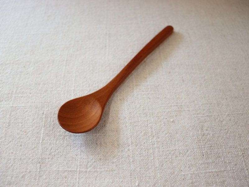 cherry dessert spoon - Cutlery & Flatware - Wood Brown