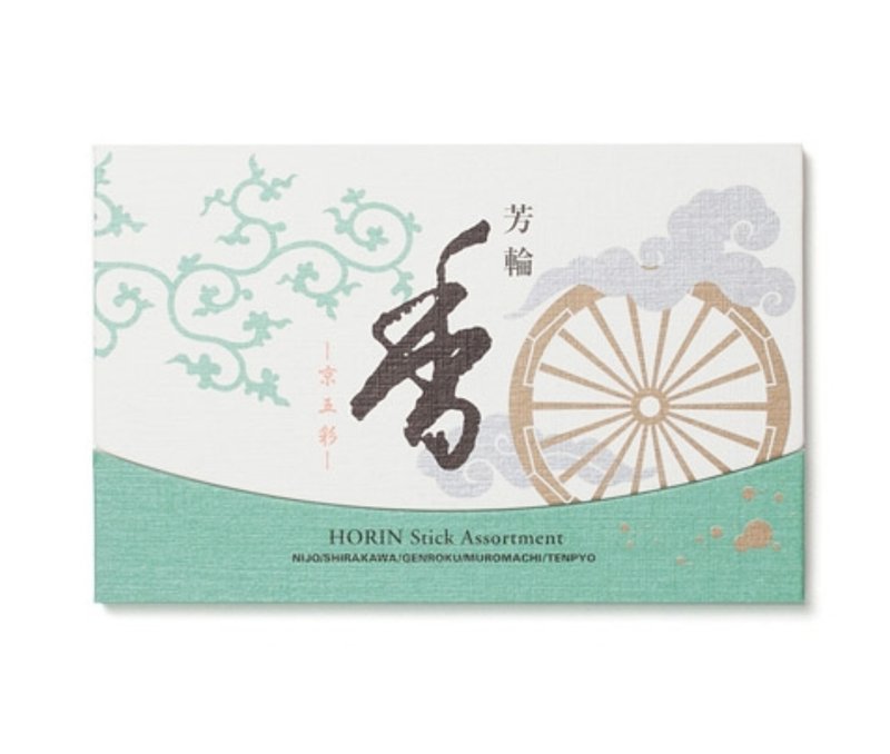 Beijing Wucai Kyogosai Five Incense Set Gift Box [Songrongtang Horin Fanglun Series] - Fragrances - Concentrate & Extracts 