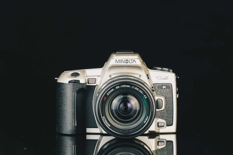 MINOLTA Sweet+MINOLTA AF ZOOM 35-105mm F=3.5(22)-4.5 #7984 # - 相機/拍立得/底片相機 - 其他金屬 黑色