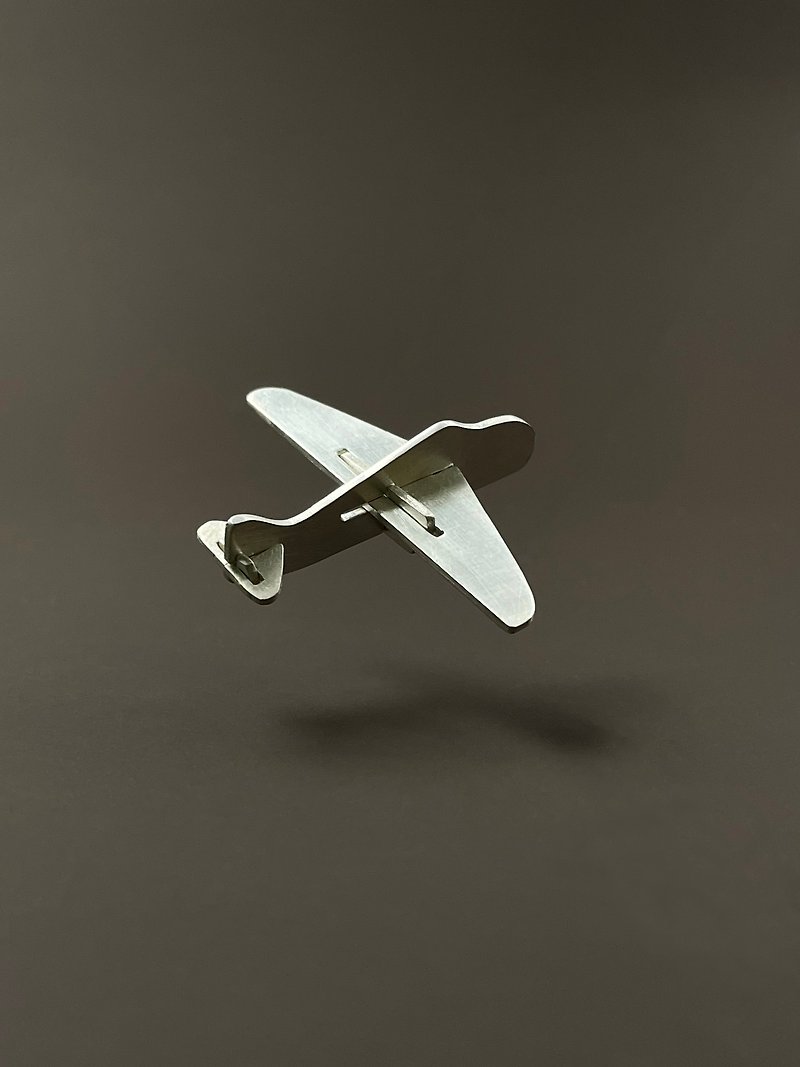 金工小飛機模型 - 其他 - 純銀 銀色