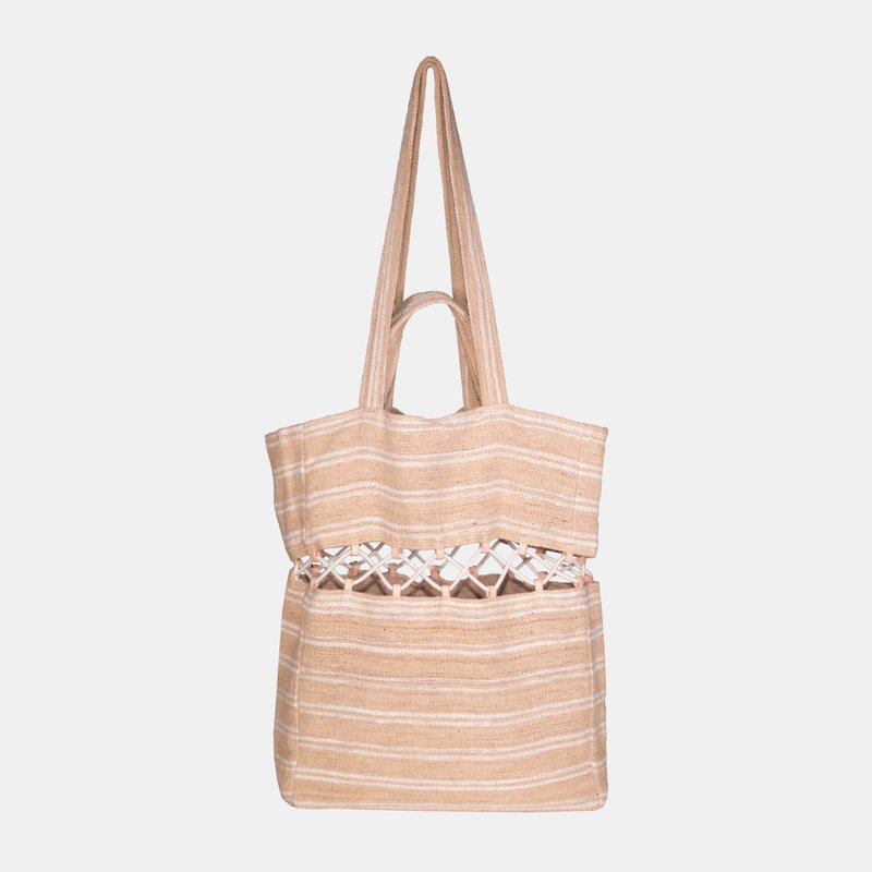 handwoven totebag - Handbags & Totes - Cotton & Hemp 