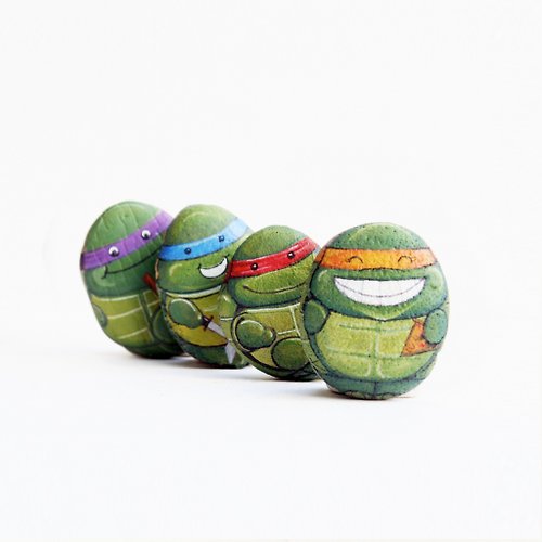 is.ideastone Turtle set, 石頭繪畫,手工製作的禮物