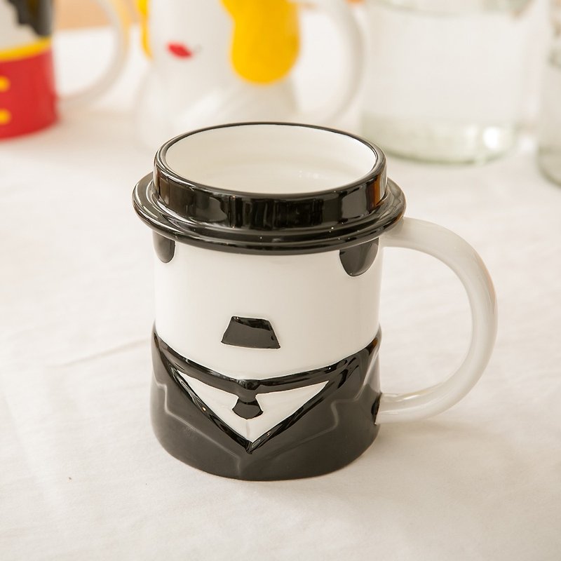 Pottery Other Black - sunart mug-Chaplin