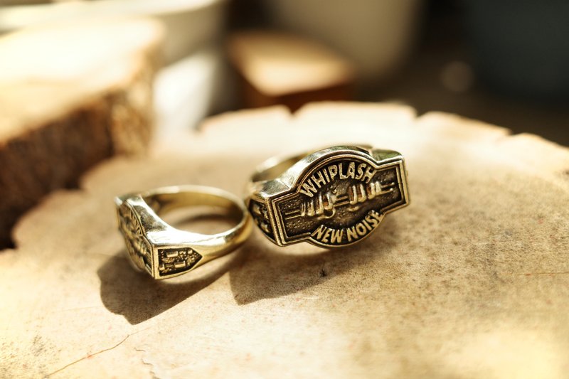 燃盡極限戒指 - 戒指 - 其他金屬 金色