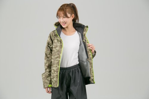 NankaPU防水性と通気性のある機能性ジャケット-デザートカモフラージュ