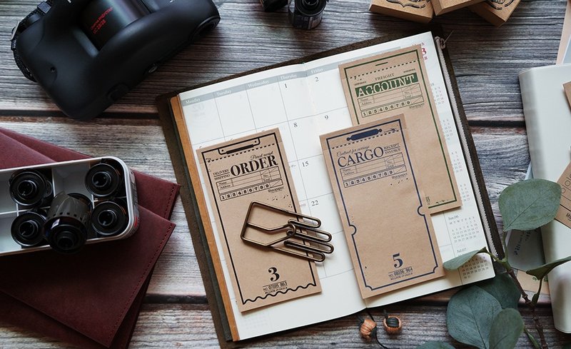 NOTEPAPER 357 Kraft Note Sticky Note Paper - กระดาษโน้ต - กระดาษ สีกากี