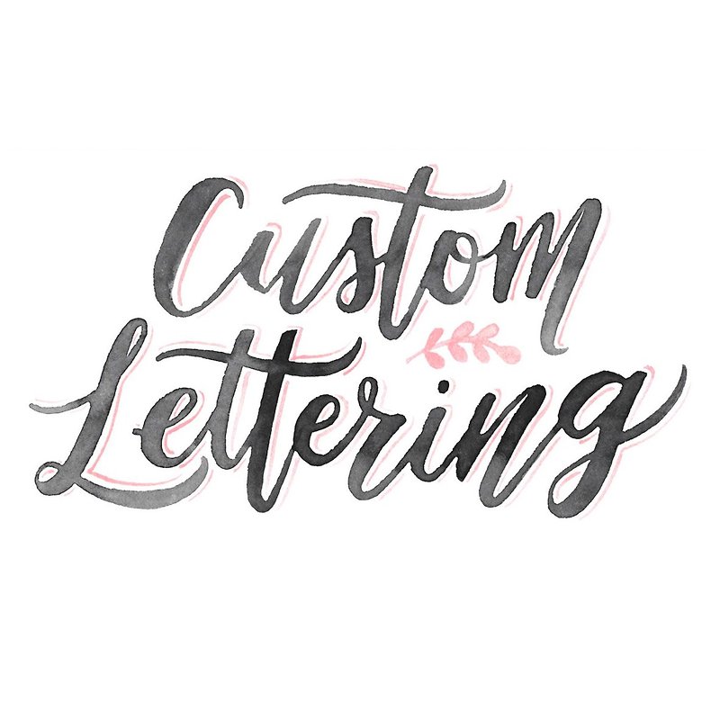 Custom Lettering - Cards & Postcards - Paper Multicolor