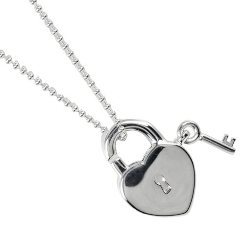 日本直送】ティファニーTIFFANY&Co. ハートロックキーネックレス