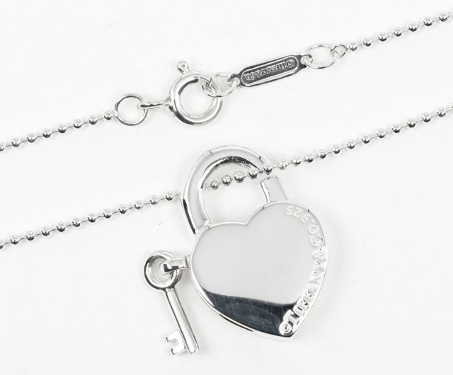 TIFFANY & Co. ハートキーネックレス シルバー925