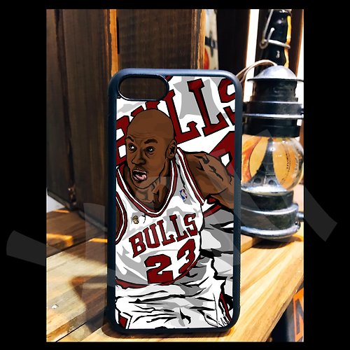 CHIC SHOP 插畫設計館 Jordan 23 NBA 球星 手繪 客製 手機殼 iPhone 14 13 12 11 X XR