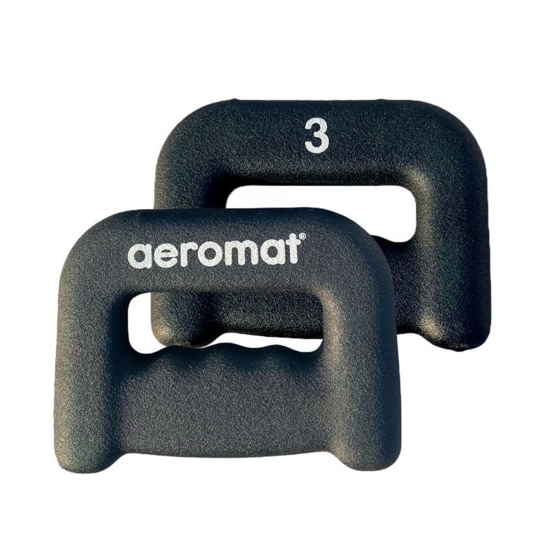 Aeromat D dumbbell - Fitness Equipment - Other Metals Black