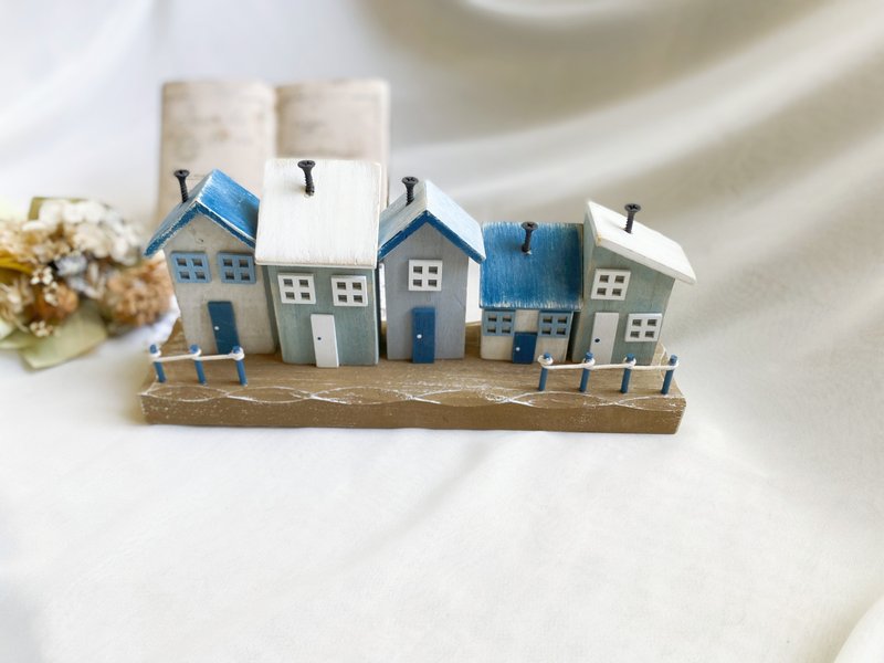 【好日戀物】德國vintage海邊的度假小屋收藏裝飾擺飾 - 擺飾/家飾品 - 木頭 多色