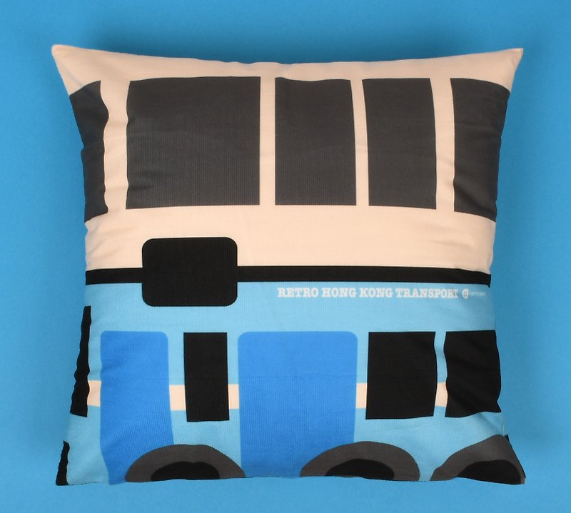 香港スタイルのデザイナークッション枕のレトロな輸送-チャイナバス