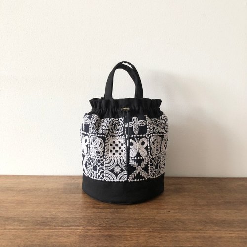 ミナペルホネンハンドメイド巾着バッグ ミナペルホネン ハンドメイド 巾着バッグ トートバッグ バッグ 巾着