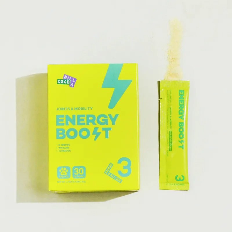 COCONILLA 寵物保健粉30入/盒【ENERGY BOOST 關節活力配方】 - 其他 - 新鮮食材 黃色