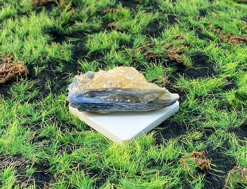 天然原礦藍晶石共生白水晶 快速出貨 提升溝通能力 旺人緣 - 擺飾/家飾品 - 水晶 多色