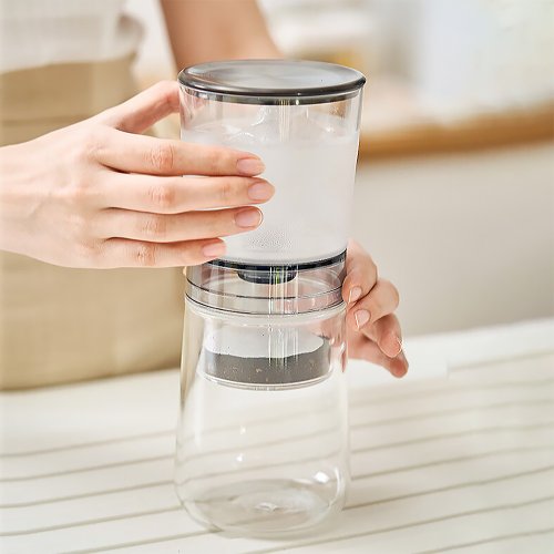 Minos 冰滴咖啡壺/350ml/外部調節滴速/可免耗材/在家做冰滴