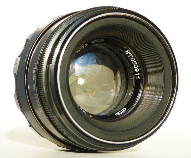 Helios-44 2/58 USSR ブラックレンズ SLR M39 マウント BelOMO
