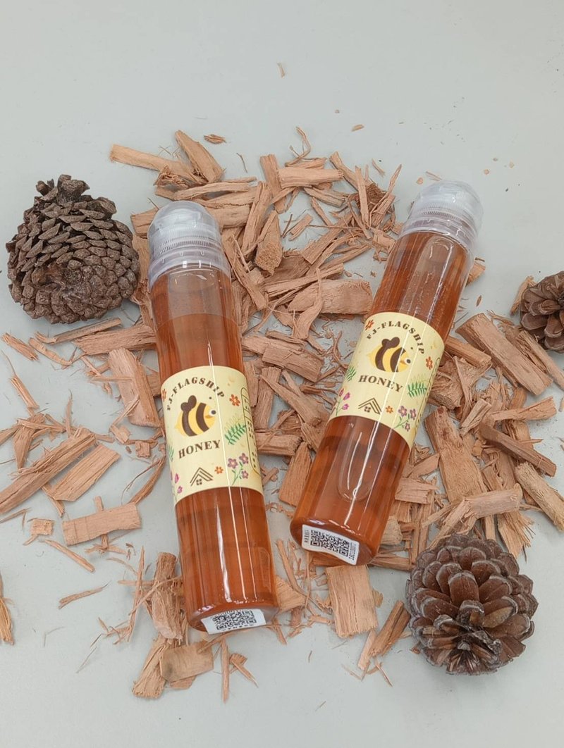 【棋建壂 HONEY】100%純天然森林野花蜜野花蜜 紅淡蜜| 130g - 蜂蜜/黑糖 - 其他材質 橘色