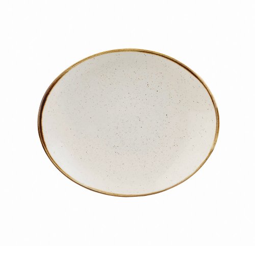 Churchill 1795 英國Churchill STONECAST點藏系列米白色橢圓20cm餐盤(7.8吋)