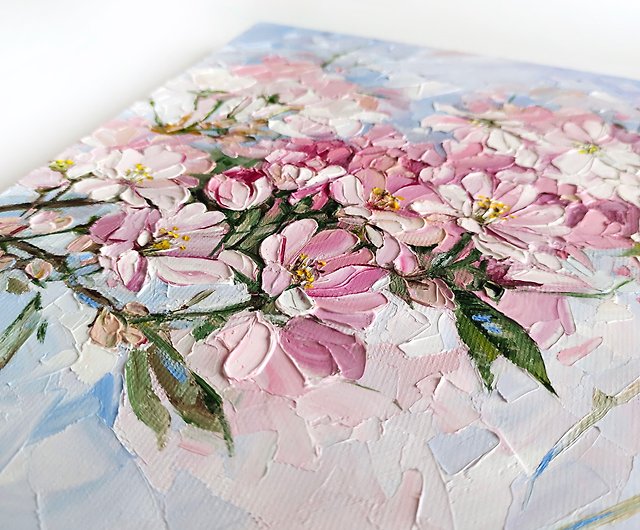 少量生産 油絵の純粋な手描きの植物と花 花卉掛画029 | www.diesel-r.com