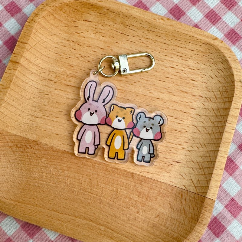 Let’s go together| Acrylic keychain - ที่ห้อยกุญแจ - อะคริลิค 