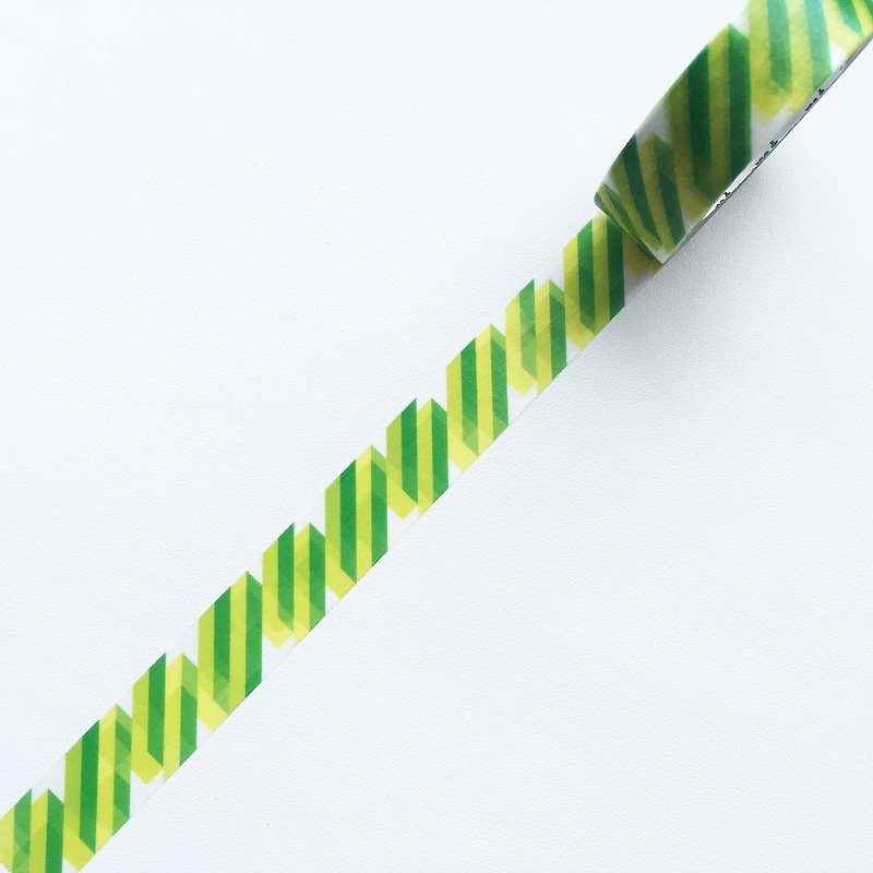 mt Washi Tape Deco [Crystal-Green (MT01D340)] 2016AW / finished product - Washi Tape - Paper Green