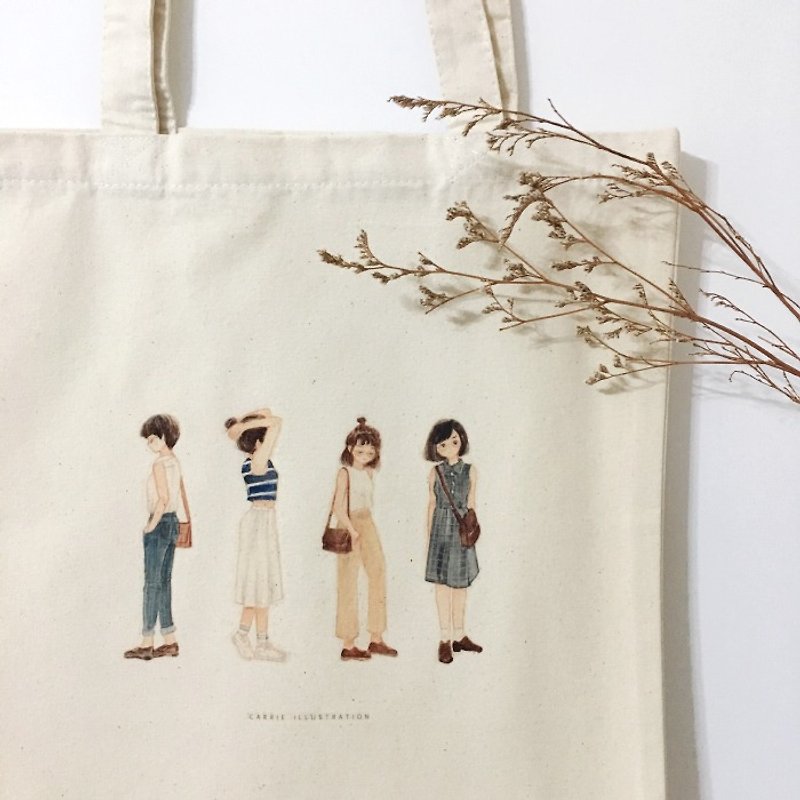 / Street Fashion / Tote Bag / - Messenger Bags & Sling Bags - Cotton & Hemp 