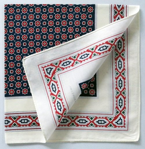 Polo Ralph Lauren ヴィンテージ ハンカチ モチーフ ブルー レッド 21