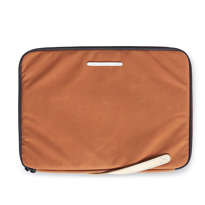 RAWROW-Dadi series -15 吋 dual-use computer bag (hand / hand) - orange red - RCL102OR - กระเป๋าแล็ปท็อป - ผ้าฝ้าย/ผ้าลินิน สีส้ม